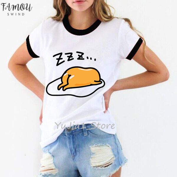five more minutes funny sleeping lazy egg print graphic t shirts women gudetama nbsp;tshirt tee shirt floral femme mujer clothes, White
five more minutes funny sleeping lazy egg print graphic t shirts women gudetama nbsp;tshirt tee shirt floral femme mujer clothes, White