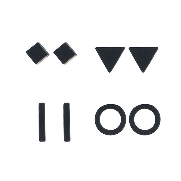 fashion black personality cool simple geometric square triangle round european and american earrings stud wholesale, Golden;silver
fashion black personality cool simple geometric square triangle round european and american earrings stud wholesale, Golden;silver