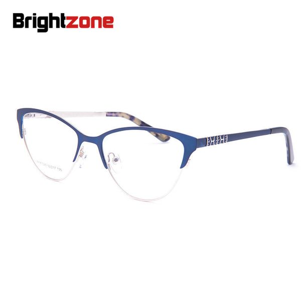 brightzone fashion stainless steel wide rim cat-eyes full metal optical frame glasses spectacle frame eyeglasses oculos de grau, Silver
brightzone fashion stainless steel wide rim cat-eyes full metal optical frame glasses spectacle frame eyeglasses oculos de grau, Silver