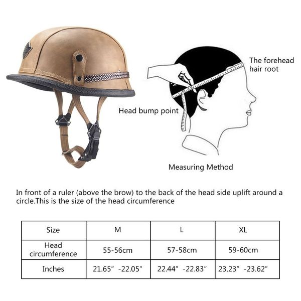 open face half leather helmet motorcycle helmet vintage safety hard hat l69e
open face half leather helmet motorcycle helmet vintage safety hard hat l69e