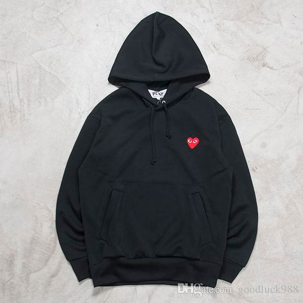 Cdg play new arrival brand cla ic comme de garcon red heart loo e ca ual hoodie men women thick red heart embroidery pullover hoodie
Cdg play new arrival brand cla ic comme de garcon red heart loo e ca ual hoodie men women thick red heart embroidery pullover hoodie