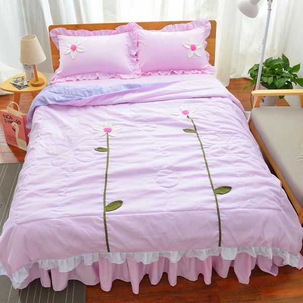 bedding sets korean style set lotus leaf summer quilt bed skirt pillowcase family comfortable breathable thin blanket comforter
bedding sets korean style set lotus leaf summer quilt bed skirt pillowcase family comfortable breathable thin blanket comforter