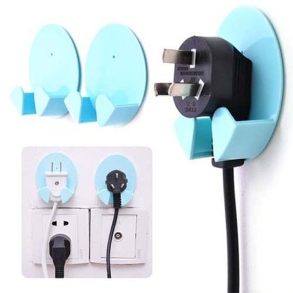 new sale 2pcs practical self-adhesive power plug socket holder sticky hooks home l wall hanger storage tools
new sale 2pcs practical self-adhesive power plug socket holder sticky hooks home l wall hanger storage tools