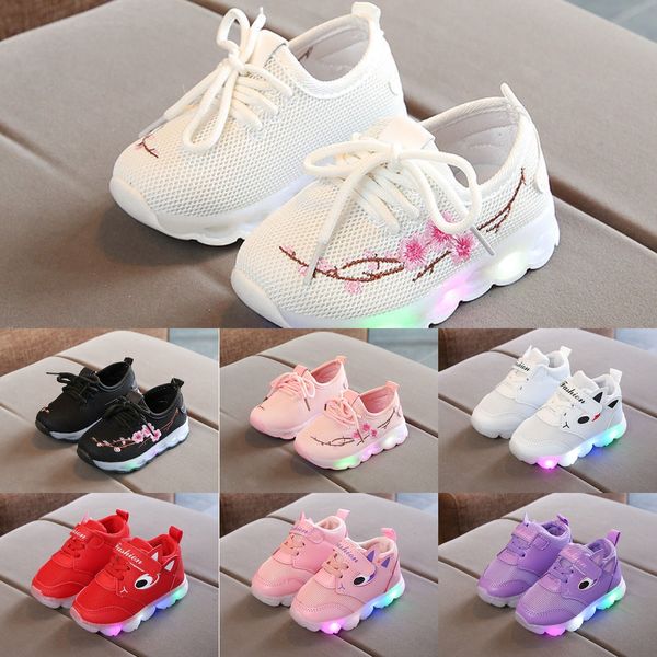 kgfg4 girls' luminous soft sole with light flashing baby luminous sports lighting shoes mesh breathable girls' children's spo, Black
kgfg4 girls' luminous soft sole with light flashing baby luminous sports lighting shoes mesh breathable girls' children's spo, Black