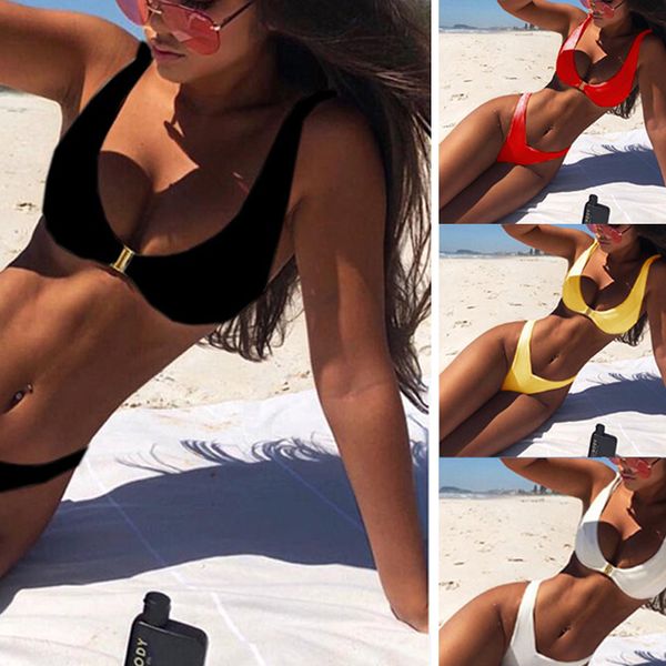 s/m/l/xl size swimwear women swimsuit bikini set solid bathing suit brazilian beachwear push up maillot de bain femme
s/m/l/xl size swimwear women swimsuit bikini set solid bathing suit brazilian beachwear push up maillot de bain femme