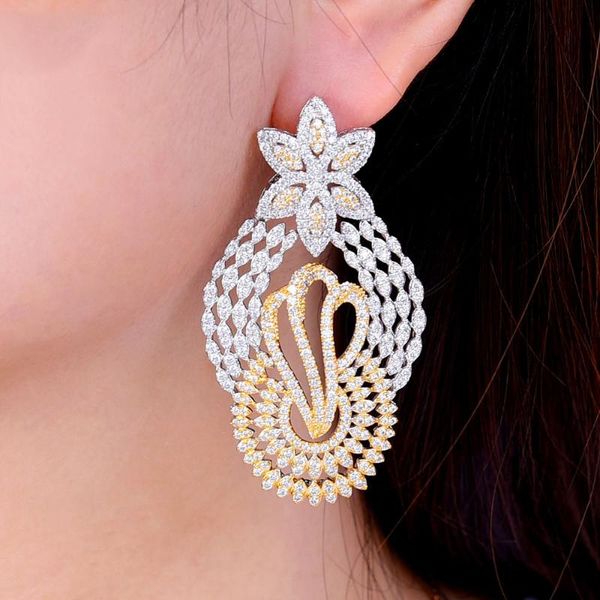 godki luxury waterdrop big size dangle earrings for women wedding cubic zirconia dubai bridal earring jewelry accessories2020, Silver
godki luxury waterdrop big size dangle earrings for women wedding cubic zirconia dubai bridal earring jewelry accessories2020, Silver