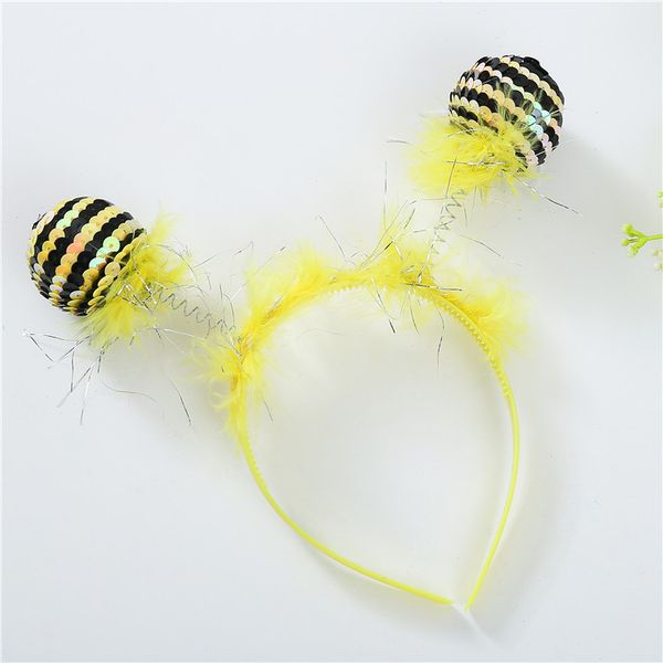 cartoon bee antenna headband kids costume animal tentacle hair hoop hair band for christmas purim party stage performance props, Slivery;white
cartoon bee antenna headband kids costume animal tentacle hair hoop hair band for christmas purim party stage performance props, Slivery;white