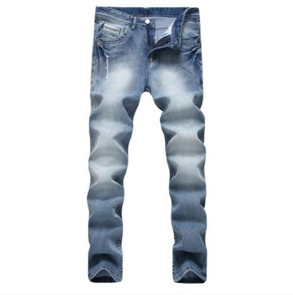mens jeans hole shallow high stretch slim cotton retro jeans locomotive riding street style designer fashion jeans, Blue
mens jeans hole shallow high stretch slim cotton retro jeans locomotive riding street style designer fashion jeans, Blue