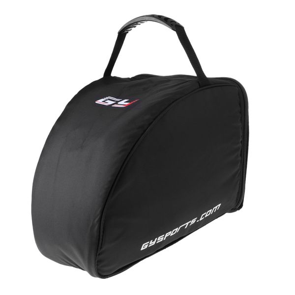 Ice Hockey Player And Goalie Helmet Bag Heavy Duty Zipper Padded Equipment Storage Bag With Hand Strap