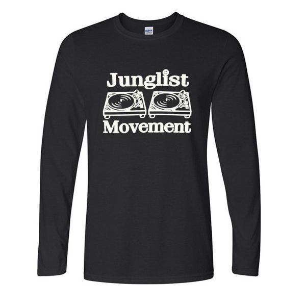 2019 new men's o neck long sleeves drum and bass clubbing turntables decks music dnb man junglist movement t shirts plus size, White;black
2019 new men's o neck long sleeves drum and bass clubbing turntables decks music dnb man junglist movement t shirts plus size, White;black