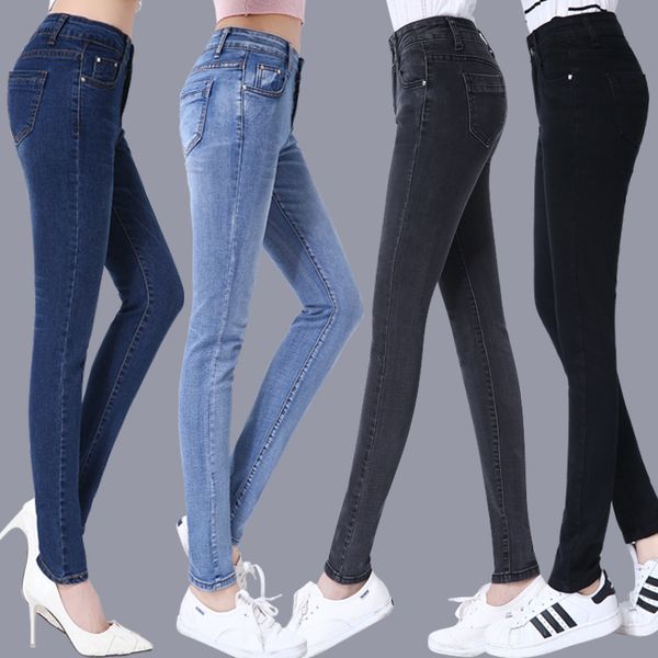2019 spring new style jeans children autumn korean-style students skinny pants slim fit slimming versatile pencil pants trousers, Blue
2019 spring new style jeans children autumn korean-style students skinny pants slim fit slimming versatile pencil pants trousers, Blue