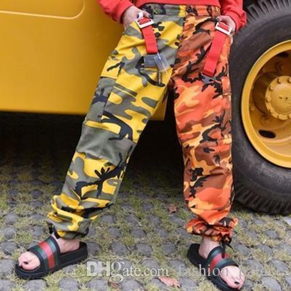 men's camouflage cargo pants new style patchwork camo jogging pants men women hip hop streetwear trousers bfsh0502, Black
men's camouflage cargo pants new style patchwork camo jogging pants men women hip hop streetwear trousers bfsh0502, Black