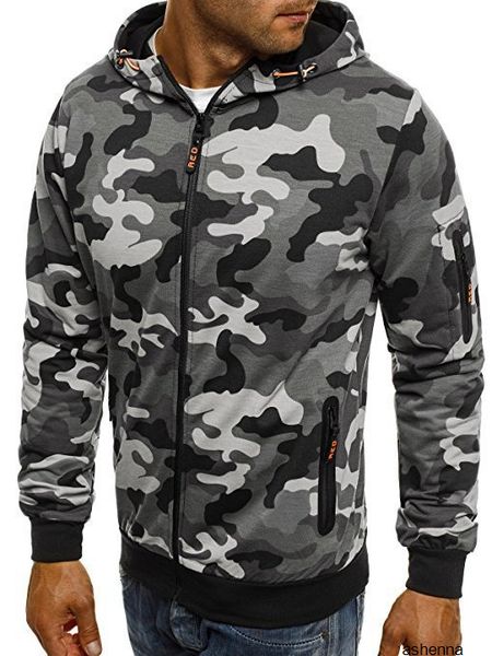 mens designer hoodie autumn men camouflage sweater cardigan lian cap coat 22e9w, Black 
mens designer hoodie autumn men camouflage sweater cardigan lian cap coat 22e9w, Black
