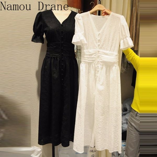 south korea dongdaemun 2020 summer new french high waist lace bell sleeve waist hugging slimming dress women, Black;gray
south korea dongdaemun 2020 summer new french high waist lace bell sleeve waist hugging slimming dress women, Black;gray