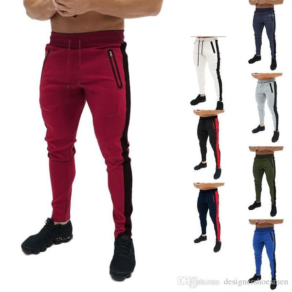 skinny sport pants casual trousers slim running pants fashion designer with pockets male apparel brand men long, Black
skinny sport pants casual trousers slim running pants fashion designer with pockets male apparel brand men long, Black