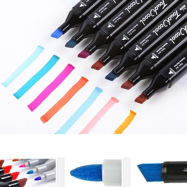 dual tips watercolor brush marker pen set fineliner coloring books drawing highlighter school stationery supplies brush pens
dual tips watercolor brush marker pen set fineliner coloring books drawing highlighter school stationery supplies brush pens