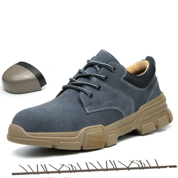 cow suede waterproof indestructible ryder shoes men women steel toe safety shoes puncture-proof sneakers breathable work shoes, Black;brown
cow suede waterproof indestructible ryder shoes men women steel toe safety shoes puncture-proof sneakers breathable work shoes, Black;brown