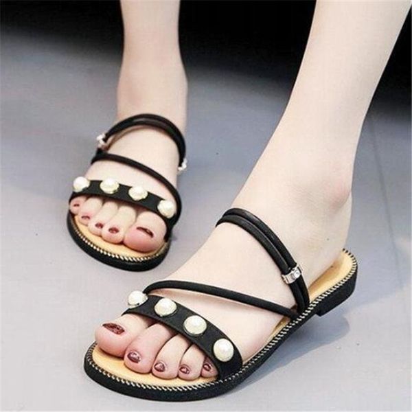 new flat sandals women's rhinestones summer flat with women sandals zapatos de mujer sandalias mujer womens shoes, Black
new flat sandals women's rhinestones summer flat with women sandals zapatos de mujer sandalias mujer womens shoes, Black