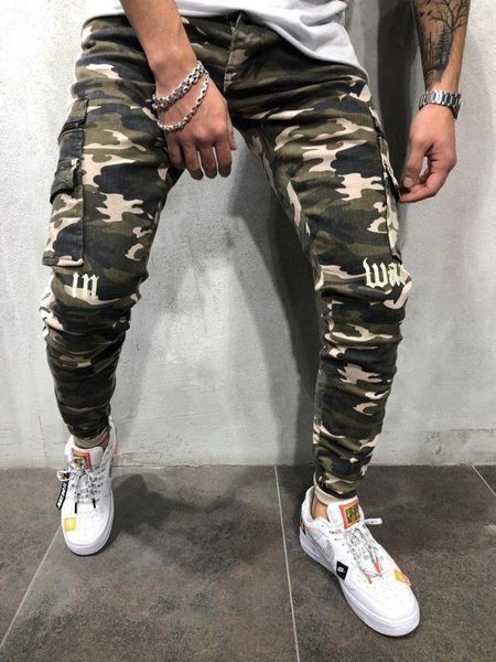 2020 предназначен для новых мужских джинсов multi-pocket slim-fitting tight foot mouth side web camouflage feet pants nk77, Blue
2020 предназначен для новых мужских джинсов multi-pocket slim-fitting tight foot mouth side web camouflage feet pants nk77, Blue