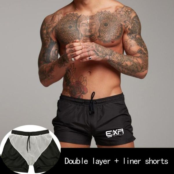 men's beach short swim shorts surfing maillot de bain sport board shorts bermuda swimwear quick-drying running sports, White;black
men's beach short swim shorts surfing maillot de bain sport board shorts bermuda swimwear quick-drying running sports, White;black