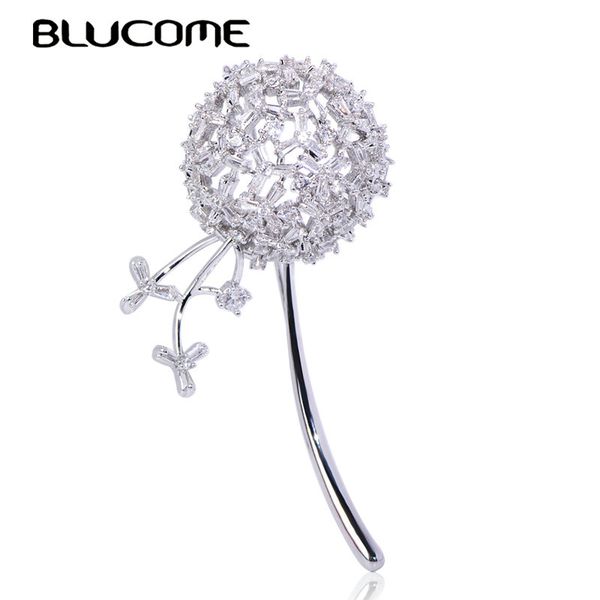 blucome beautiful dandelion shape brooches copper cubic zircon jewelry pins for women girls clothes scarf hat accessories gifts, Gray
blucome beautiful dandelion shape brooches copper cubic zircon jewelry pins for women girls clothes scarf hat accessories gifts, Gray