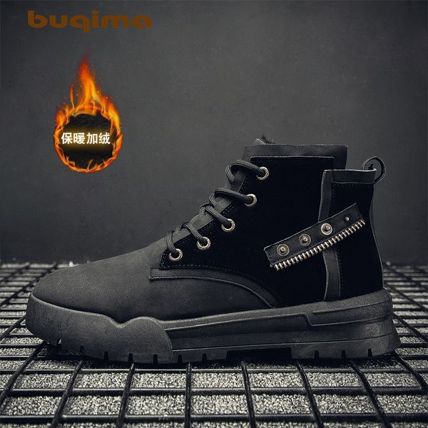 buqima snow boots high shoes and shoes sneakers boots men's plus velvet outdoor 2019 new, Black
buqima snow boots high shoes and shoes sneakers boots men's plus velvet outdoor 2019 new, Black