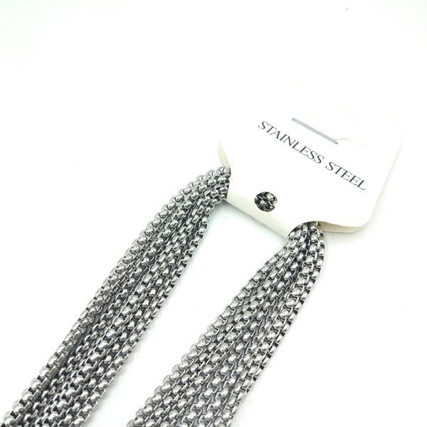 usenset personalized 2mm 2.5mm 3mm silver box chain necklace for men stainless steel necklace wholesale classic jewelry ys29
usenset personalized 2mm 2.5mm 3mm silver box chain necklace for men stainless steel necklace wholesale classic jewelry ys29