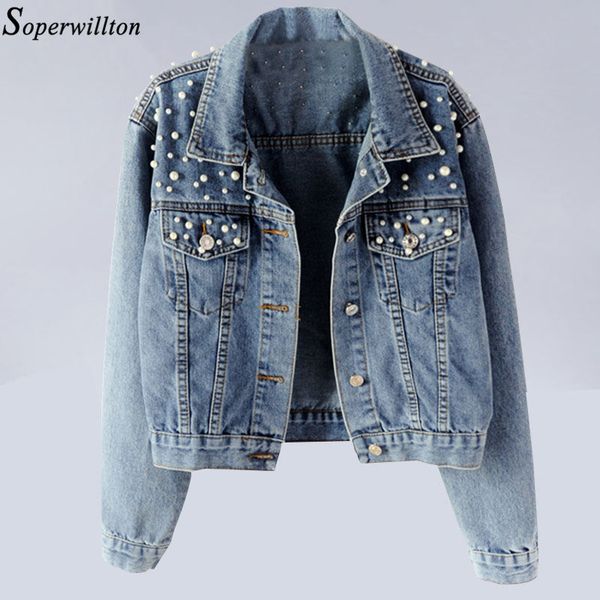 plus size pearl beading short denim jackets 3xl 4xl 5xl women wash long sleeve vintage casual jean jacket bomber denim coat a52, Black;brown
plus size pearl beading short denim jackets 3xl 4xl 5xl women wash long sleeve vintage casual jean jacket bomber denim coat a52, Black;brown
