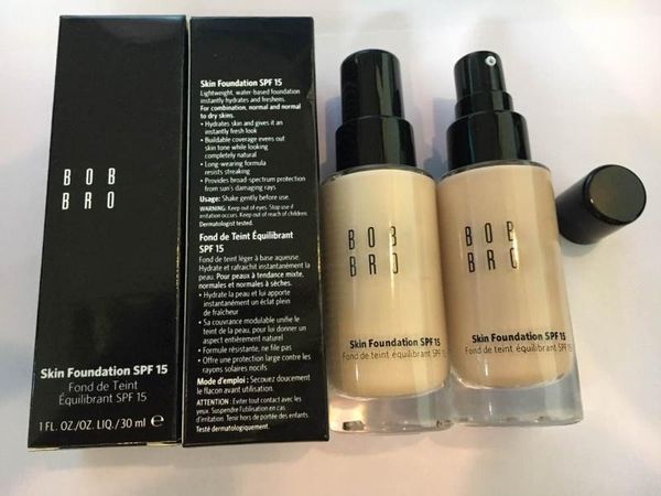 1pcs/lot 2018 NEW Brand Makeup BOBBI B even finish foundation SPF15 Foundation Liquid 30ML
1pcs/lot 2018 NEW Brand Makeup BOBBI B even finish foundation SPF15 Foundation Liquid 30ML