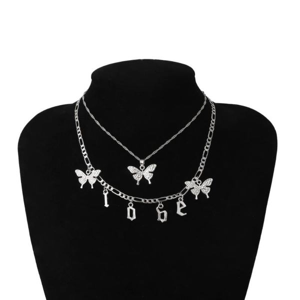 vintage multilayer crystal pendant necklace women temperament more butterfly fringe love letter suit choker necklaces jewelry ne, Golden;silver
vintage multilayer crystal pendant necklace women temperament more butterfly fringe love letter suit choker necklaces jewelry ne, Golden;silver