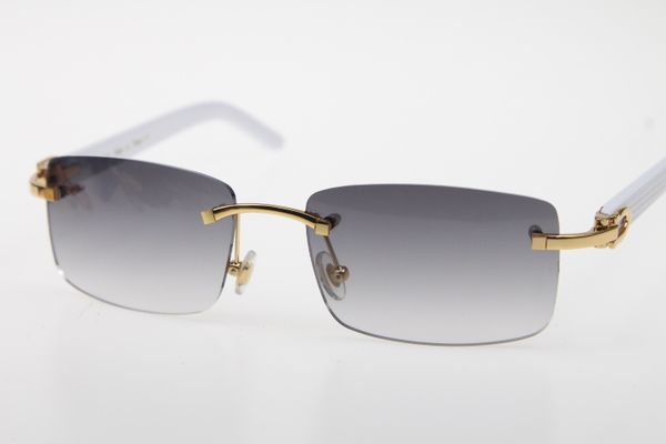 designer rimless white aztec sunglasses 3524012 new import plank glasses fashion man or woman sun glasses, White;black
designer rimless white aztec sunglasses 3524012 new import plank glasses fashion man or woman sun glasses, White;black