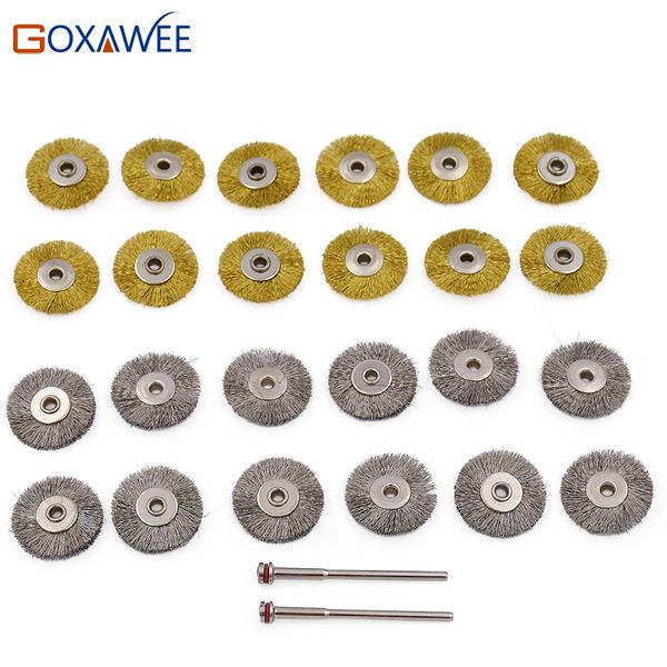 goxawee 10pcs unmounted brass wire brush wheels mini polishing brush for dremel tools accessories abrasive tools
goxawee 10pcs unmounted brass wire brush wheels mini polishing brush for dremel tools accessories abrasive tools