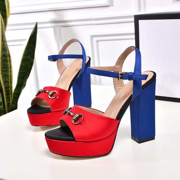 satin cloth women peep toe sandals women platform chunky high heels designer summer shoes 2019 new match color horsebit chain shoes, Black
satin cloth women peep toe sandals women platform chunky high heels designer summer shoes 2019 new match color horsebit chain shoes, Black
