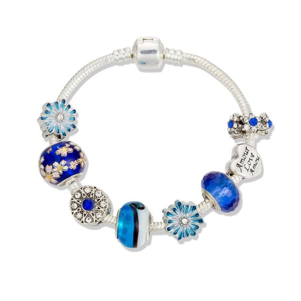 viovia 2020 new arrival daisy flowers design beads of color blue flowers bracelets for original bracelet gift for women b20013, Golden;silver
viovia 2020 new arrival daisy flowers design beads of color blue flowers bracelets for original bracelet gift for women b20013, Golden;silver