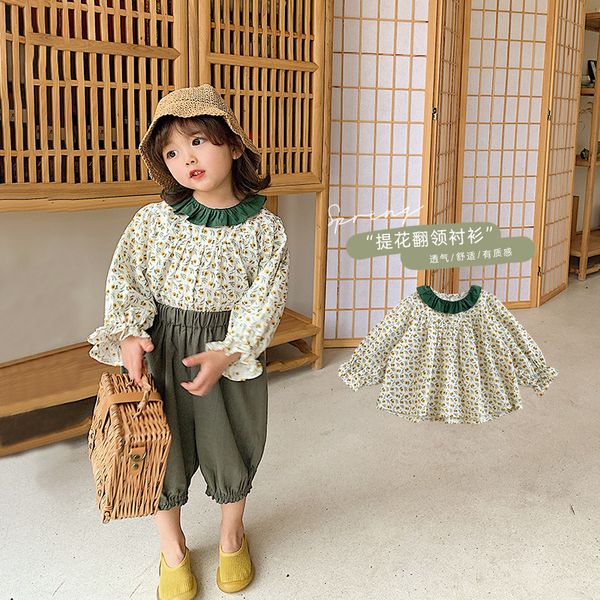 girl's contrast lapel shirt spring and summer new children's foreign style bottoming shirt little girl's fashionable sweet to, White;black
girl's contrast lapel shirt spring and summer new children's foreign style bottoming shirt little girl's fashionable sweet to, White;black