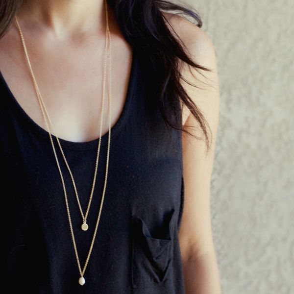 gold alloy round pendant necklace for women jewelry simple female long chain necklace multi-layer collier 2018 wholesale, Silver
gold alloy round pendant necklace for women jewelry simple female long chain necklace multi-layer collier 2018 wholesale, Silver
