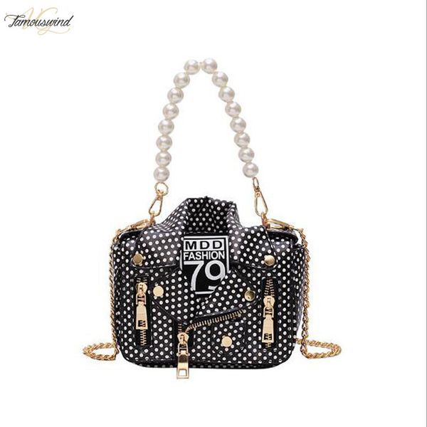 designer messenger bag cool jacket shaped punk motobikewomen shoulder bag mini crossbody bag w06 drop shipping