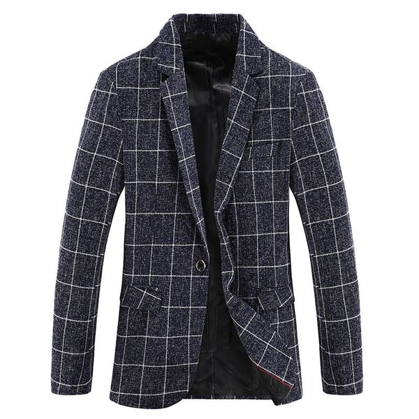 womail 2019 new style plaid blazer jacket single button mens casual blazer jacket casual solid color slim business suit men, Black;brown
womail 2019 new style plaid blazer jacket single button mens casual blazer jacket casual solid color slim business suit men, Black;brown