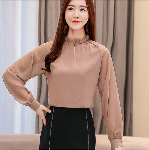 fashion woman blouses 2019 spring long sleeve women shirts office work wear women blouse shirt female blusas femininas fw252, White
fashion woman blouses 2019 spring long sleeve women shirts office work wear women blouse shirt female blusas femininas fw252, White