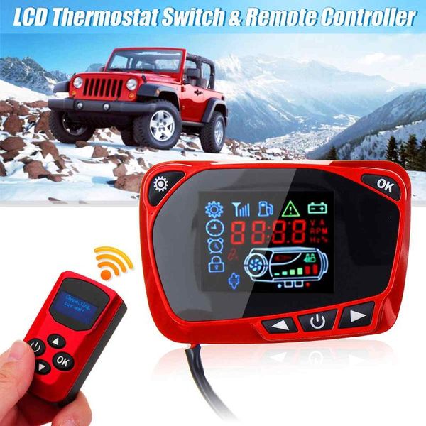 lcd display 12/24v monitor thermostat switch timer remote control for diesel air heater boat bus trailer car heater accessories
lcd display 12/24v monitor thermostat switch timer remote control for diesel air heater boat bus trailer car heater accessories