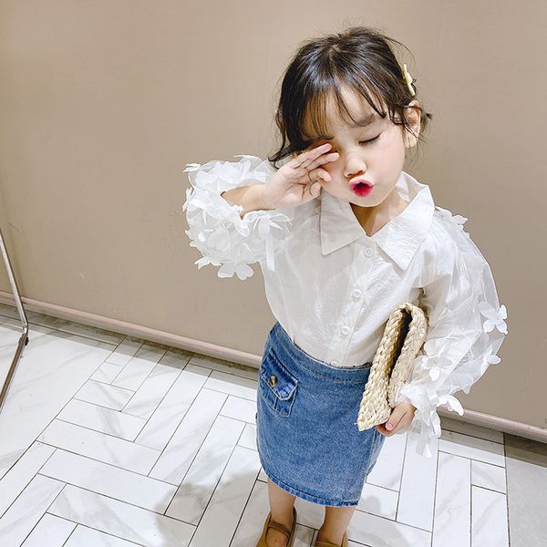 2020 selling baby girls patchwork shirt fashion spring kids blouse 2-7t, White;black
2020 selling baby girls patchwork shirt fashion spring kids blouse 2-7t, White;black