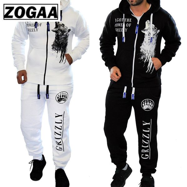 2 pieces long sleeve hoodies pants set zogaa 2019 male tracksuit outdoors suit men's gyms set casual sportswear suit plus size, Gray
2 pieces long sleeve hoodies pants set zogaa 2019 male tracksuit outdoors suit men's gyms set casual sportswear suit plus size, Gray
