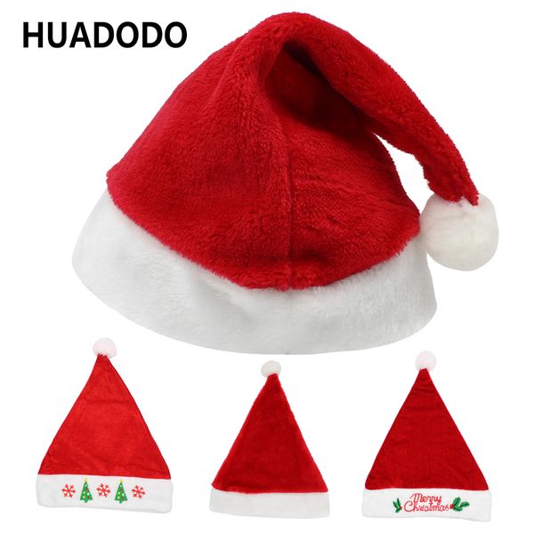 huadodo red christmas hat soft plush santa clause hat for christmas decoration party hats xmas cap xmas party supplies
huadodo red christmas hat soft plush santa clause hat for christmas decoration party hats xmas cap xmas party supplies