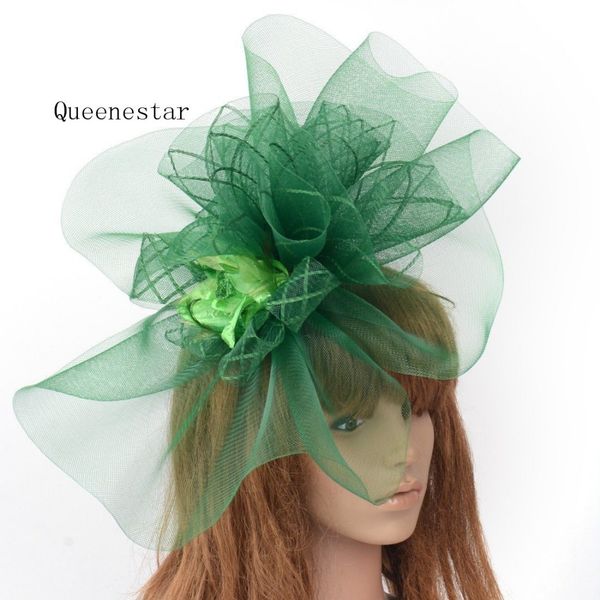 2019 new bride large wedding hat cocktail fancy party mesh hair accessories green flower net fascinator headwear millinery hat
2019 new bride large wedding hat cocktail fancy party mesh hair accessories green flower net fascinator headwear millinery hat