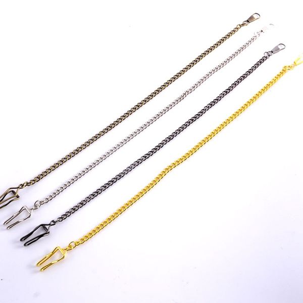 new arrival retail alloy pocket watch chain black/silver/golden/bronze 4 colors for your choice, Bronze;slivery
new arrival retail alloy pocket watch chain black/silver/golden/bronze 4 colors for your choice, Bronze;slivery