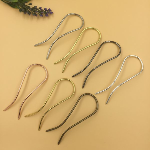 100*3mm copper metal u shape diy long hair stick needle silver fork hair stick pin rose gold hairstick vintage hairwear jewelry, Golden;white
100*3mm copper metal u shape diy long hair stick needle silver fork hair stick pin rose gold hairstick vintage hairwear jewelry, Golden;white