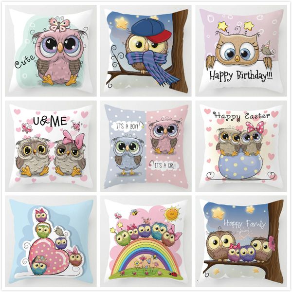 cartoon cushion cover owl family print pillow cover bird polyester cotton throw pillow case decor for home kid room pillowcase
cartoon cushion cover owl family print pillow cover bird polyester cotton throw pillow case decor for home kid room pillowcase
