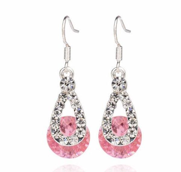 new korean version water drill imitation zirconium resin ear stud simple personality fashion classic exquisite elegance, Silver
new korean version water drill imitation zirconium resin ear stud simple personality fashion classic exquisite elegance, Silver