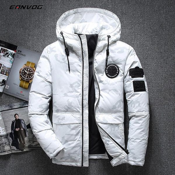men's winter warm duck down coats jackets snow hooded coat climbing over size doudoune homme canada jacket vetements, Black
men's winter warm duck down coats jackets snow hooded coat climbing over size doudoune homme canada jacket vetements, Black