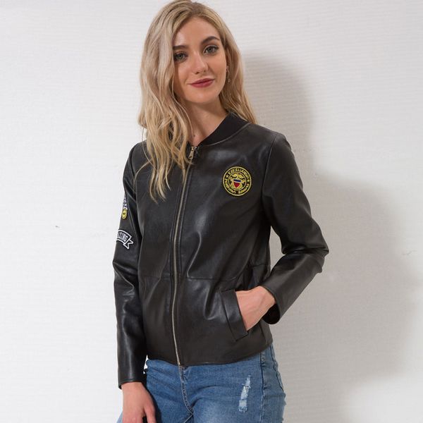diwish pu leather jacket women faux trench coat female cuasal clothes 3d print girl jackcts gothic motorcycle coat, Black
diwish pu leather jacket women faux trench coat female cuasal clothes 3d print girl jackcts gothic motorcycle coat, Black